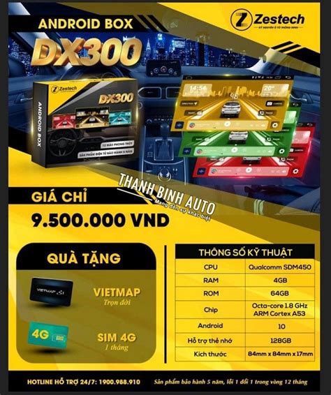 Box Android Zestech DX300 cho xe Range Rover Evoque 2022 141905 tại