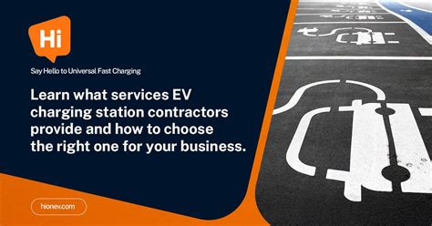 Hion Ev Blog How To Evaluate Ev Charging Station Contractors