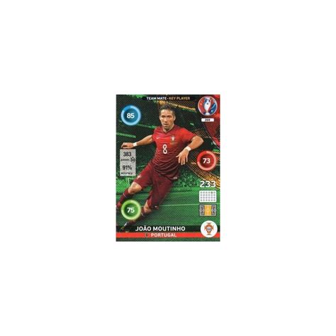 Trading Cards Jo O Moutinho Key Player Panini Adrenalyn Xl Uefa Euro