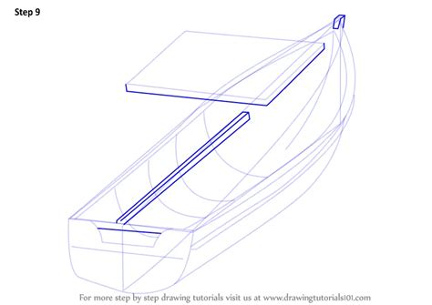 Learn How To Draw Boat In Water Boats And Ships Step By Step