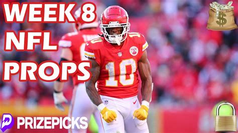 Prizepicks Nfl Week 8 Picks Sunday Slate Nfl Player Props Picks