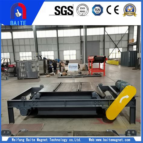 Permanent Overband Magnet Natural Cooling Conveyor Belt Magnetic