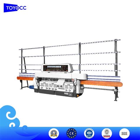 Straight Line Beveling Machine Beveled Glass Edge Machine For Jumbo