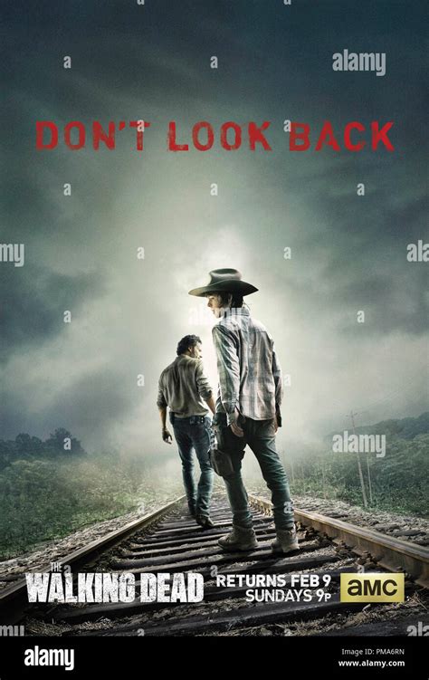 The walking dead amc poster hi-res stock photography and images - Alamy