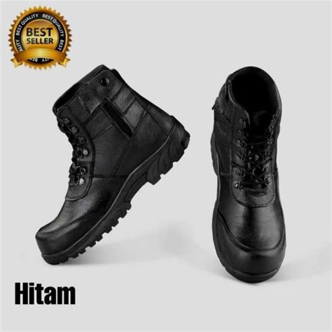 Jual Sepatu Crocodile Delta Pdl Safety Boots Kulit Asli Ujung Besi