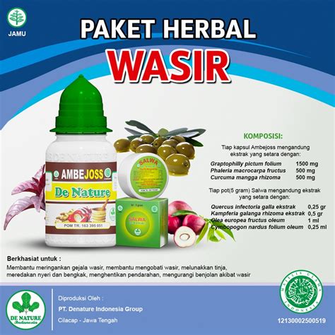 Jual Ambejoss Salep Salwa De Nature Original Obat Ambeien Wasir Ambeyen