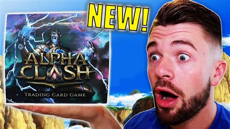 NEW The ALPHA CLASH Trading Card Game Is AWESOME YouTube