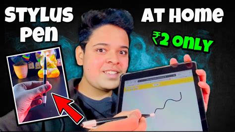 How To Make Stylus Pen At Home With ₹2 Only 😱🔥 Homemade Stylus Pen