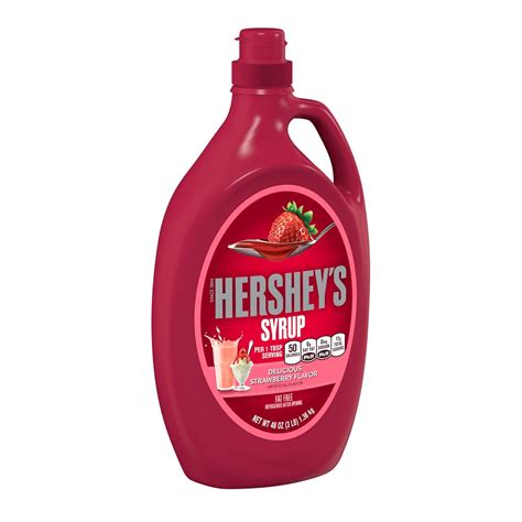 Hersheys Strawberry Flavored Syrup Fat And Gluten Ubuy Nepal