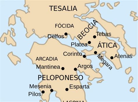 Mapa De Grecia Turismo Org