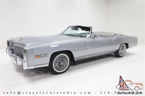 Cadillac Eldorado Convertible Beautiful Original Mile