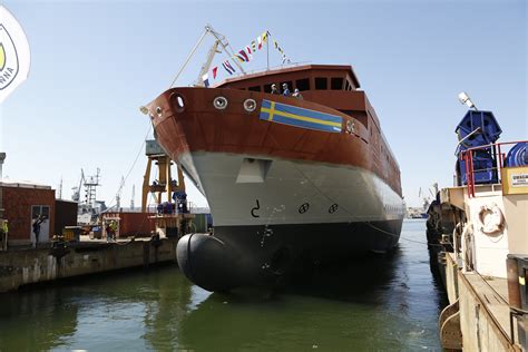 New Swedish Sigint Ship Launched In Gdynia