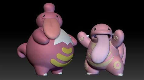 Pokemon Lickitung Lickilicky 3d Model 3d Printable Cgtrader