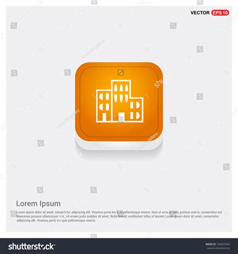 School Building Icon Stock Vector (Royalty Free) 736657204 | Shutterstock