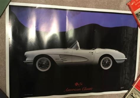 Vintage Corvette Posters Model Cars Brochures 10 Apartments For Rent