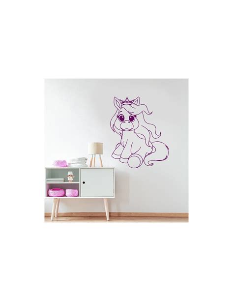 Sticker D Co Licorne Stickers Muraux D Coration Chambre Enfant