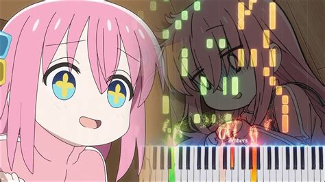 Bocchi The Rock Op Seishun Complex Piano Cover Youtube