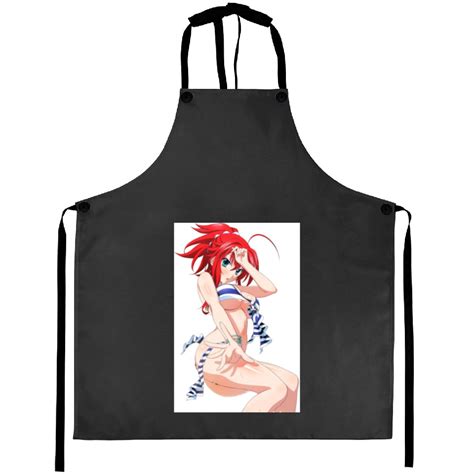 Rias Gremory Lewd Bikini High School DxD Ecchi Aprons Sold By TrevonDWright SKU