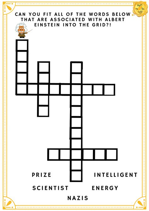 Albert Einstein Puzzle Post From The Past