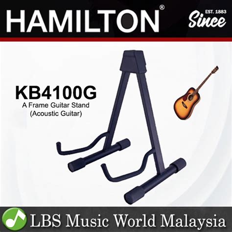 Hamilton Kb4100g Acoustic Guitar Stand A Frame Guitar Stand Kb 4100 Shopee Malaysia