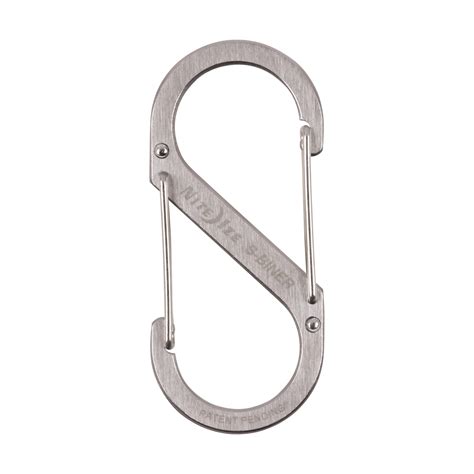 SB4 03 11 NITE IZE S Biner Stainless Steel Double Gated Carabiner 4