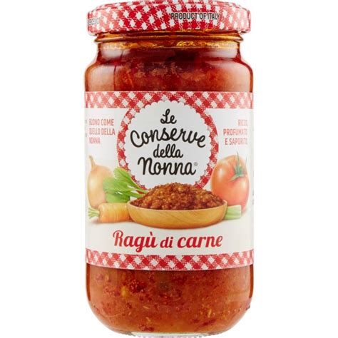 Le Conserve Della Nonna I Classici Rag Di Carne Gr