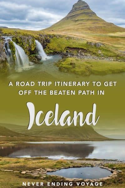 Iceland Itinerary Off The Beaten Path On A Sn Fellsnes And Westfjords