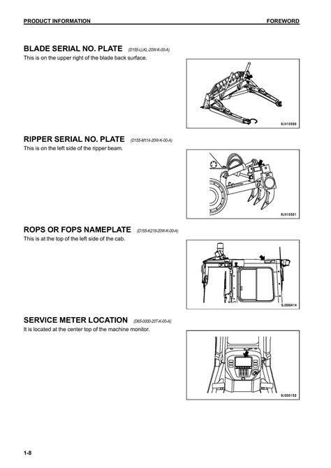 Komatsu D Ax Bulldozer Operators Manual Operation And Etsy