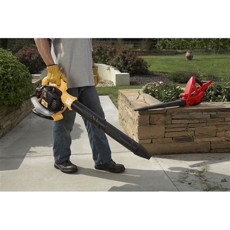 Poulan Pro 25-cc 2-cycle 430-CFM 200-MPH Gas Handheld Leaf Blower (Battery and Charger Not ...