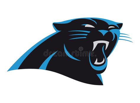 Logotipo Nfl Das Panteras De Carolina Imagem De Stock Editorial