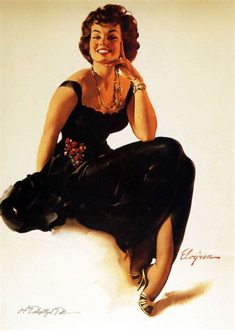 14 Best Images About Gil Elvgren On Pinterest Signs Thinking Of You