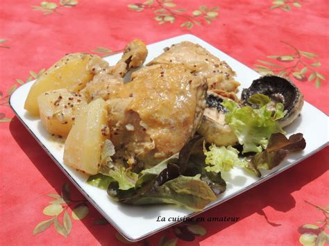 La Cuisine En Amateur De Maryline Cuisses De Poulet La Moutarde Et