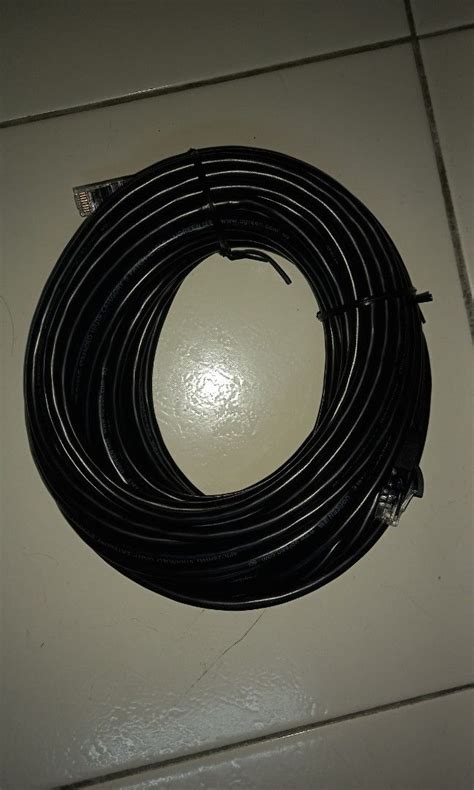 Ethernet Cabel (CAT6) 15 meter, Computers & Tech, Parts & Accessories, Cables & Adaptors on ...