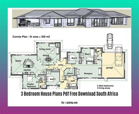 [3 Bedroom House Plans PDF Free Download South Africa]: Your Guide to ...