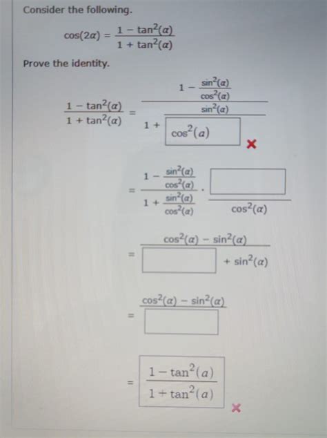 Solved Consider The Following 1 Cos2t Sin2t Cost