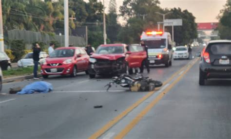 Muere Motociclista Embestido Por Camioneta En Zapopan