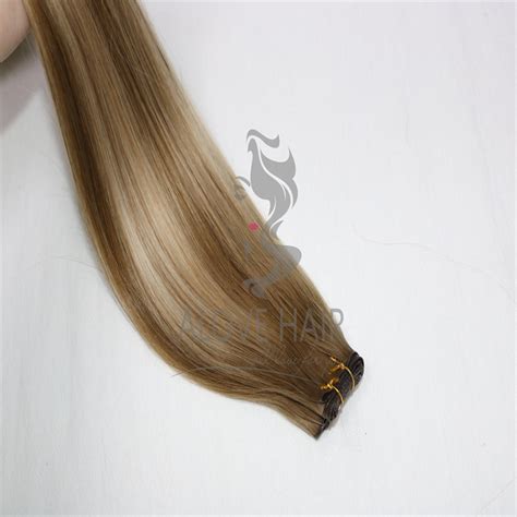 Double Drawn Cuticle Intact Slavic Hair Genius Wefts Extensions Alove