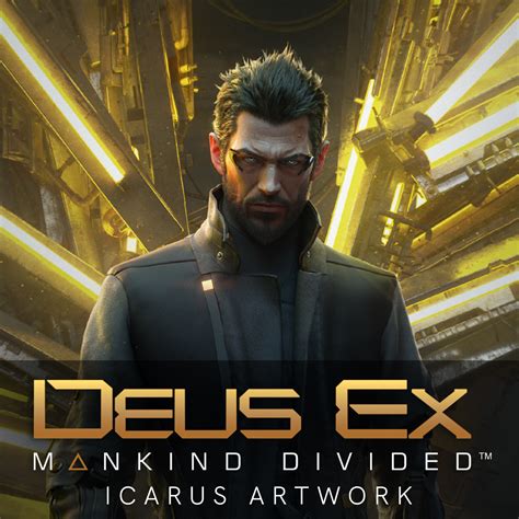 Artstation Deus Ex Mankind Divided Icarus Poster