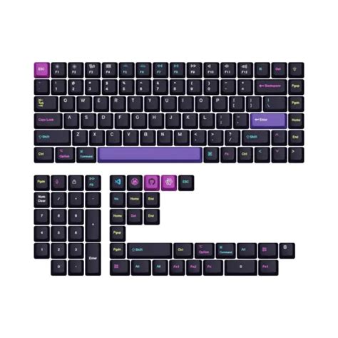 Keychron Keycaps Cherry Profile Double Shot Pbt Full Set Developer