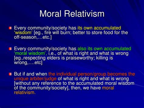 PPT MORAL RELATIVISM CONTEMPORARY CONSECRATED LIFE PowerPoint