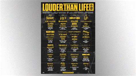 Mötley Crüe Judas Priest set for Louder Than Life festival 100 7 FM