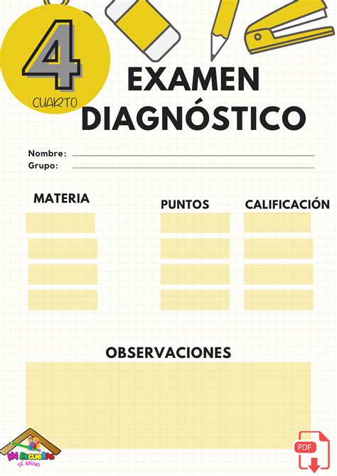 Examen Diagnostico Cuarto Grado Contestado Respuestas Hot Sex Picture