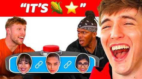 Reacting To Sidemen Guess The Link Offensive Edition YouTube