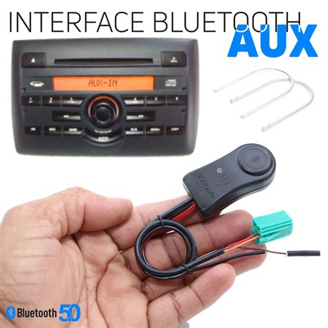 Interface Bluetooth Auxiliar Para R Dio Original Da Fiat Stilo Bt X