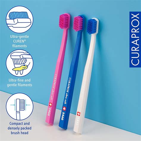 Curaprox Cs Ultra Soft Toothbrush Pack Gentle Effective