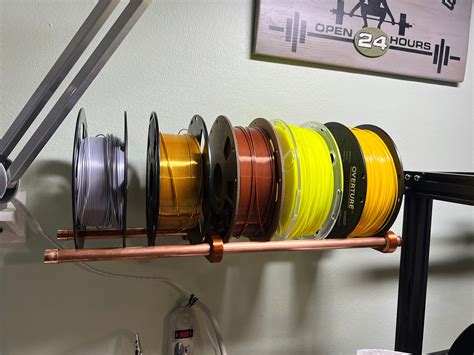 D Printing Filament Wall Mount Etsy