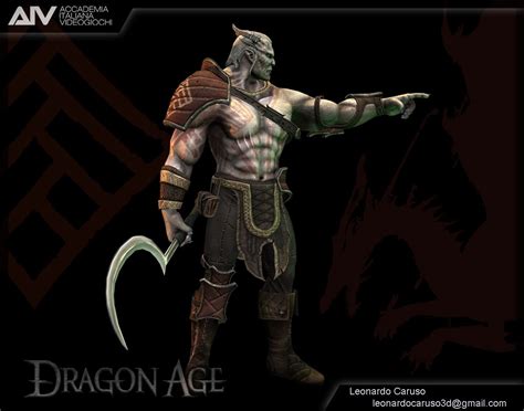 qunari | Dragon age, Dragon age qunari, Fantasy creature art