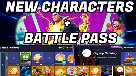 Multiversus Season New Battle Pass Rewards And Characters Revealed