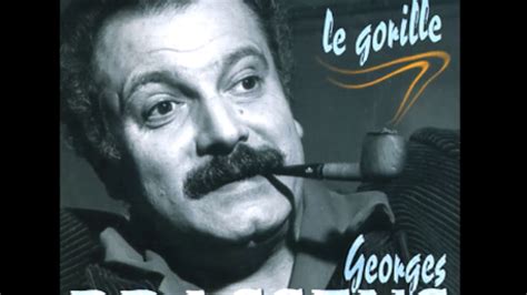 Le Gorille Georges Brassens Youtube