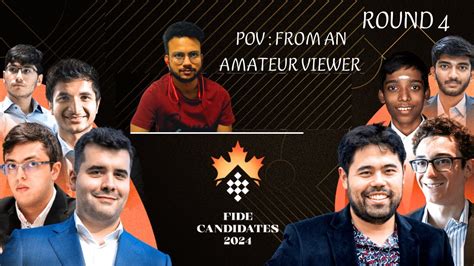 FIDE Candidates 2024 Round 3 Vidit Pragg Gukesh Other Vidit